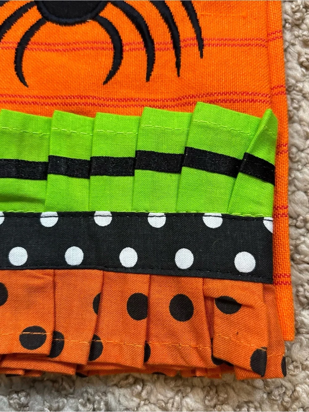Lot of Six Mixed Brand Halloween Towels - One brand new from Pier 1